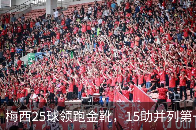 梅西25球领跑金靴，15助并列第一，跟队记者改口看好其拿MVP