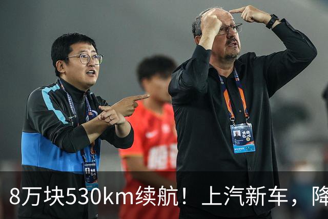 8万块530km续航！上汽新车，降价上市！